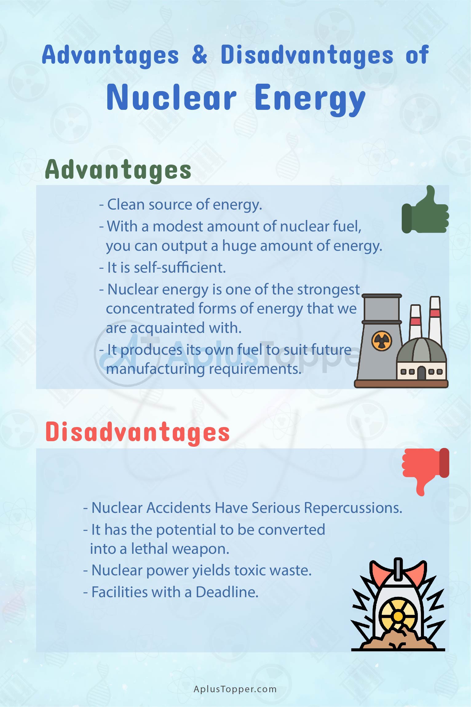What are the merits and demerits of investing in nuclear Electricity  production?